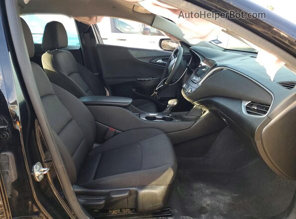 1G1ZB5ST1SF102373 2025 CHEVROLET MALIBU Black Front interior view