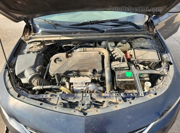 1G1ZB5ST2GF172908 2016 CHEVROLET MALIBU Blue Rear interior view
