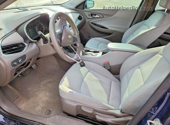 1G1ZB5ST2GF172908 2016 CHEVROLET MALIBU Blue Front interior view