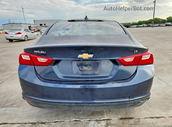 1G1ZB5ST2GF172908 2016 CHEVROLET MALIBU Blue Rear view