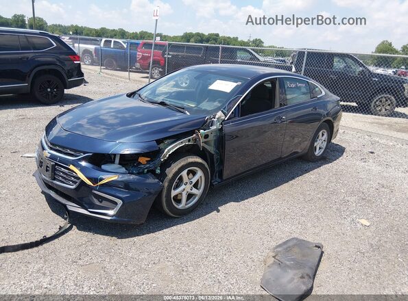 1G1ZB5ST2GF322502 2016 CHEVROLET MALIBU Blue Առջևի ձախ երեք քառորդ տեսարան