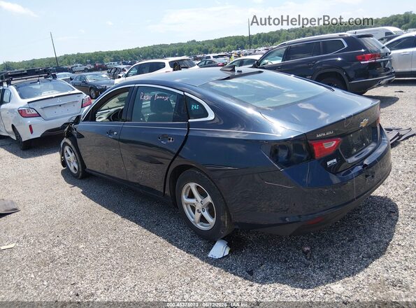 1G1ZB5ST2GF322502 2016 CHEVROLET MALIBU Blue Հետևի ձախ