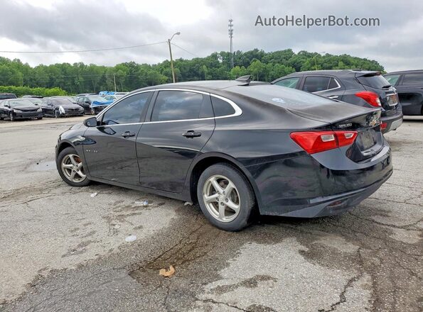 1G1ZB5ST2GF332317 2016 CHEVROLET MALIBU Black Հետևի ձախ