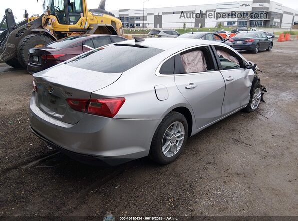 1G1ZB5ST2HF181898 2017 CHEVROLET MALIBU Silver Tył prawy