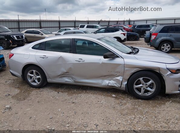 1G1ZB5ST2HF225379 2017 CHEVROLET MALIBU Silver უკანა სალონის ხედი