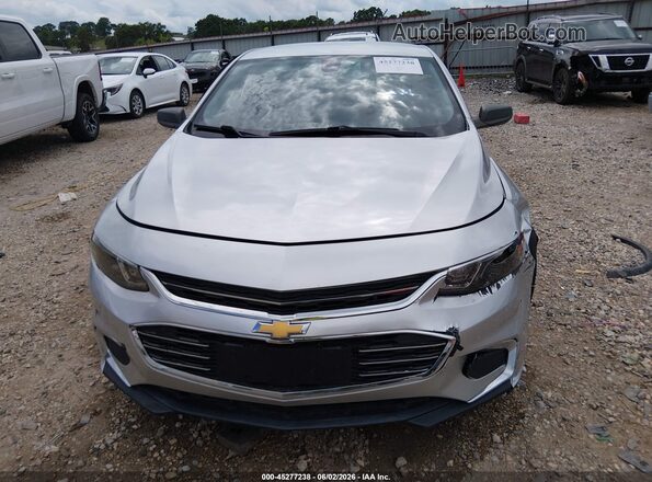 1G1ZB5ST2HF225379 2017 CHEVROLET MALIBU Silver ხელსაწყოთა პანელის ხედი
