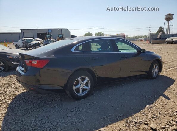 1G1ZB5ST2HF279605 2017 CHEVROLET MALIBU Black Հետևի աջ