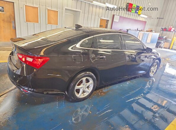 1G1ZB5ST2JF115115 2018 CHEVROLET MALIBU Black Tył prawy