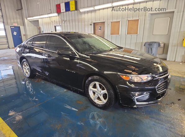 1G1ZB5ST2JF115115 2018 CHEVROLET MALIBU Black 