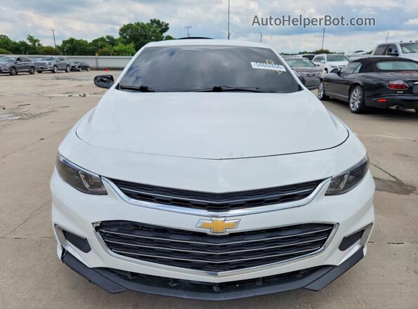 1G1ZB5ST2JF168493 2018 CHEVROLET MALIBU White Vista frontal
