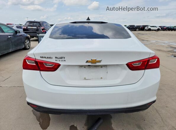 1G1ZB5ST2JF168493 2018 CHEVROLET MALIBU White Vista trasera