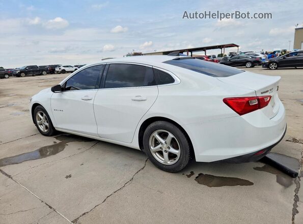 1G1ZB5ST2JF168493 2018 CHEVROLET MALIBU White Trasero izquierdo