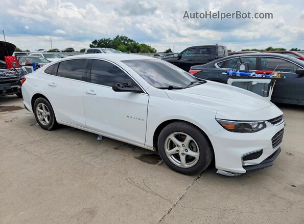 1G1ZB5ST2JF168493 2018 CHEVROLET MALIBU White Delantero derecho