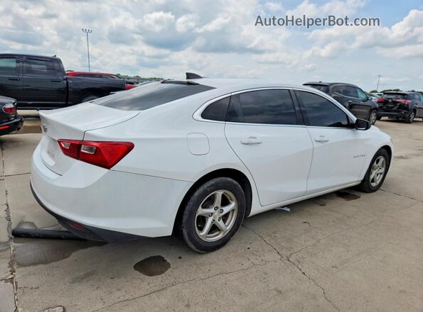 1G1ZB5ST2JF168493 2018 CHEVROLET MALIBU White Trasero derecho