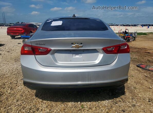 1G1ZB5ST2JF210113 2018 CHEVROLET MALIBU Silver Rear view