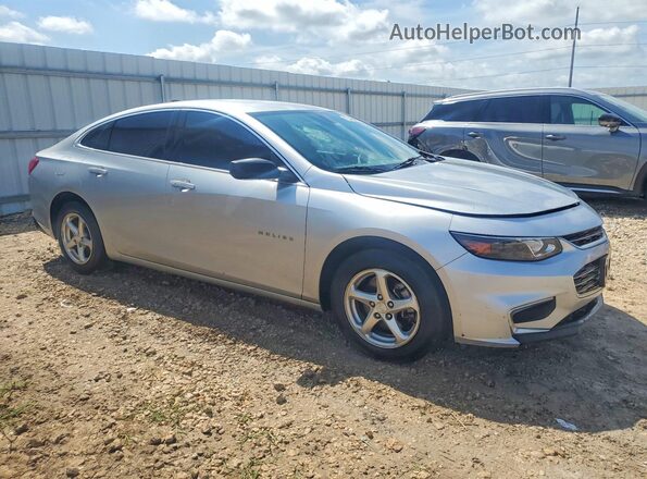1G1ZB5ST2JF210113 2018 CHEVROLET MALIBU Silver Front right