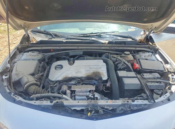 1G1ZB5ST2JF210113 2018 CHEVROLET MALIBU Silver Rear interior view