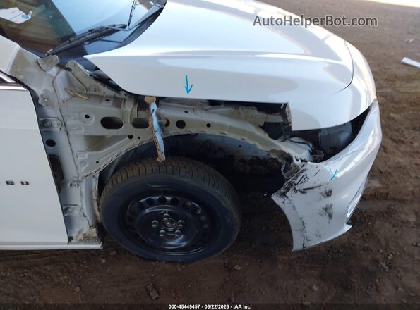 1G1ZB5ST2JF259327 2018 CHEVROLET MALIBU Белый Вид спереди