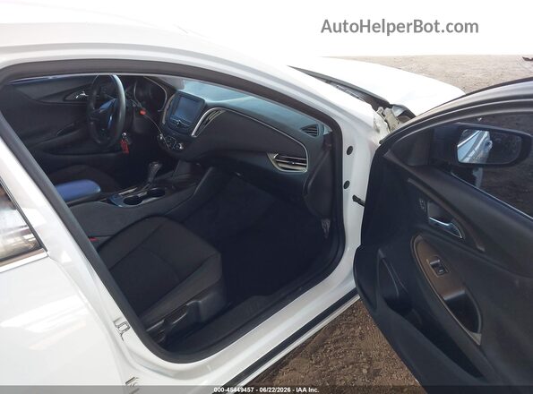 1G1ZB5ST2JF259327 2018 CHEVROLET MALIBU Белый Вид салона спереди