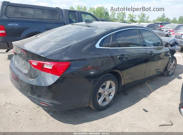 1G1ZB5ST2KF141845 2019 CHEVROLET MALIBU Черный Задняя правая четверть