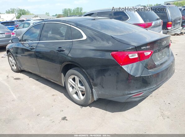 1G1ZB5ST2KF141845 2019 CHEVROLET MALIBU Черный Задняя левая четверть