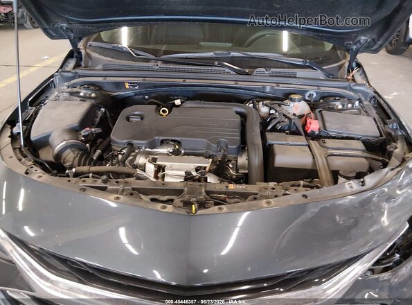 1G1ZB5ST2MF042106 2021 CHEVROLET MALIBU Gray Rear view