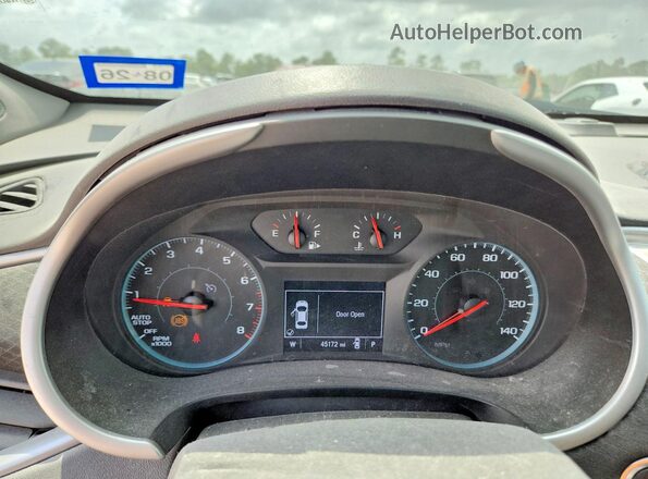 1G1ZB5ST2PF250412 2023 CHEVROLET MALIBU Gray Instrument cluster view