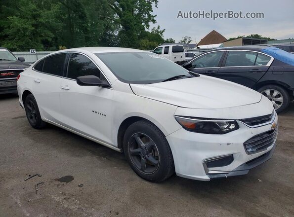 1G1ZB5ST3GF245638 2016 CHEVROLET MALIBU White 