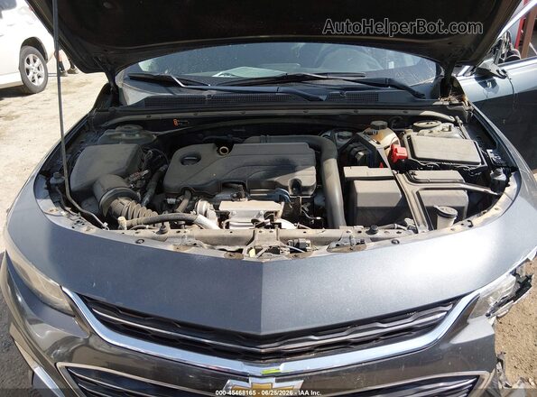 1G1ZB5ST3HF167783 2017 CHEVROLET MALIBU Серый Вид сзади