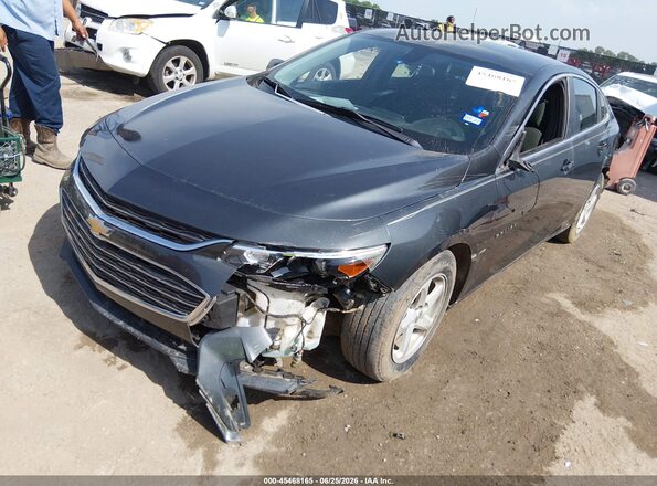 1G1ZB5ST3HF167783 2017 CHEVROLET MALIBU Серый Передняя левая четверть