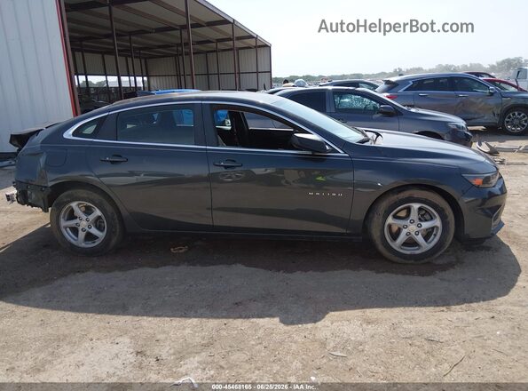 1G1ZB5ST3HF167783 2017 CHEVROLET MALIBU Серый Вид задней части салона