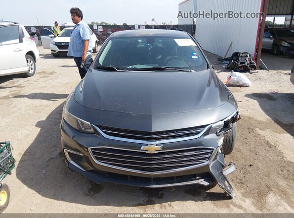 1G1ZB5ST3HF167783 2017 CHEVROLET MALIBU Серый Вид щитка приборов