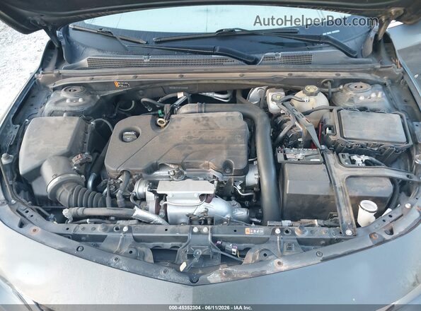 1G1ZB5ST3JF103264 2018 CHEVROLET MALIBU Серый Вид сзади