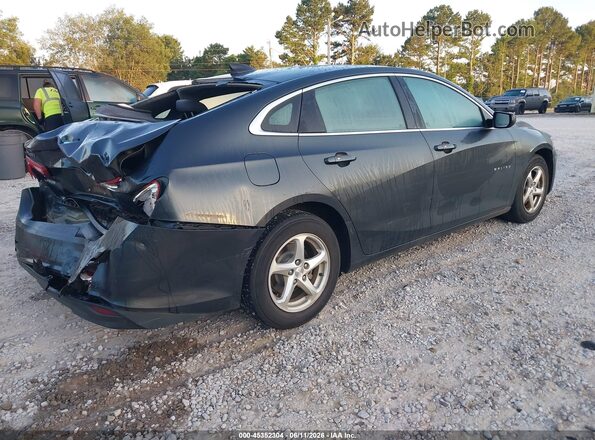 1G1ZB5ST3JF103264 2018 CHEVROLET MALIBU Серый Задняя правая четверть