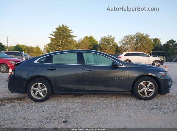 1G1ZB5ST3JF103264 2018 CHEVROLET MALIBU Серый Вид задней части салона