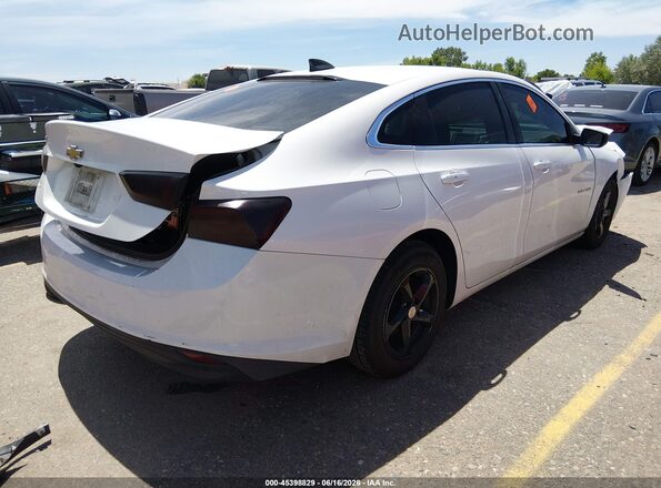 1G1ZB5ST3JF104253 2018 CHEVROLET MALIBU White Tył prawy