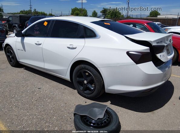 1G1ZB5ST3JF104253 2018 CHEVROLET MALIBU White Tył lewy