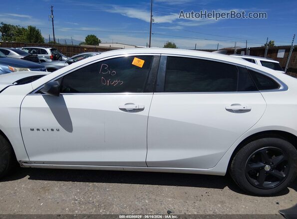 1G1ZB5ST3JF104253 2018 CHEVROLET MALIBU White 