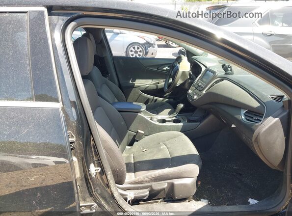 1G1ZB5ST3JF169653 2018 CHEVROLET MALIBU Black Widok wnętrza z przodu