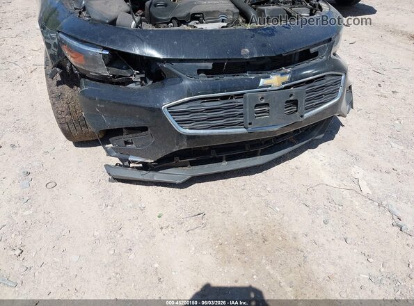 1G1ZB5ST3JF169653 2018 CHEVROLET MALIBU Black Widok z przodu