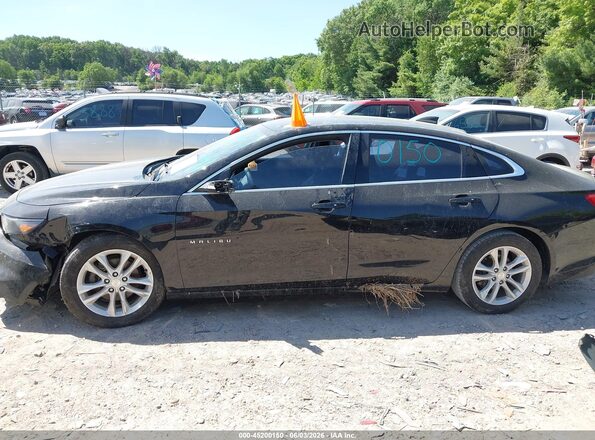 1G1ZB5ST3JF169653 2018 CHEVROLET MALIBU Black Widok wnętrza z tyłu