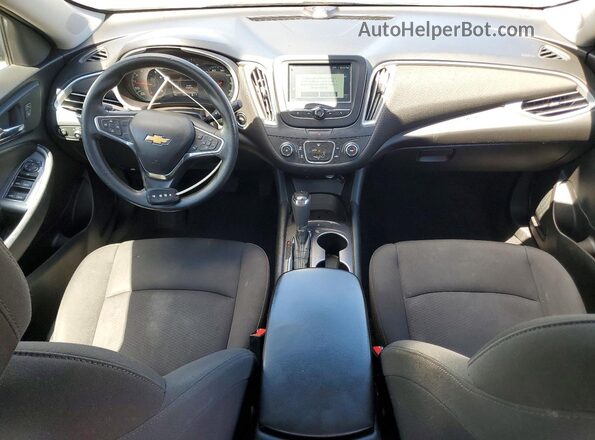 1G1ZB5ST3JF198733 2018 CHEVROLET MALIBU White 