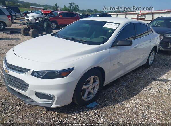 1G1ZB5ST3JF213943 2018 CHEVROLET MALIBU White Vista tres cuartos delantera izquierda