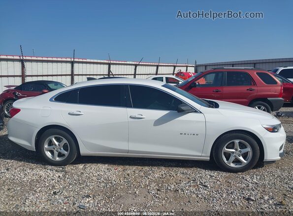1G1ZB5ST3JF213943 2018 CHEVROLET MALIBU White Vista interior trasera