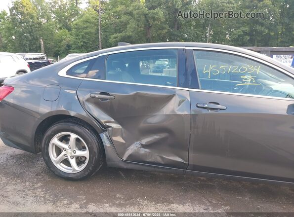 1G1ZB5ST3JF220083 2018 CHEVROLET MALIBU Gray Widok z przodu