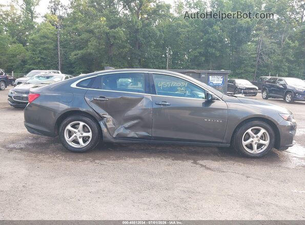 1G1ZB5ST3JF220083 2018 CHEVROLET MALIBU Gray Widok wnętrza z tyłu
