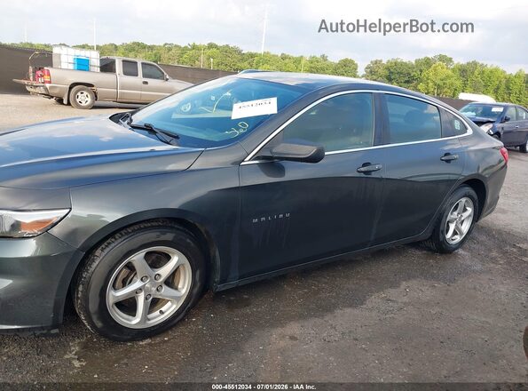 1G1ZB5ST3JF220083 2018 CHEVROLET MALIBU Gray Widok wnętrza 360 stopni