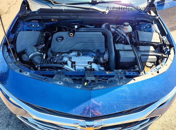 1G1ZB5ST3KF189080 2019 CHEVROLET MALIBU Blue უკანა სალონის ხედი