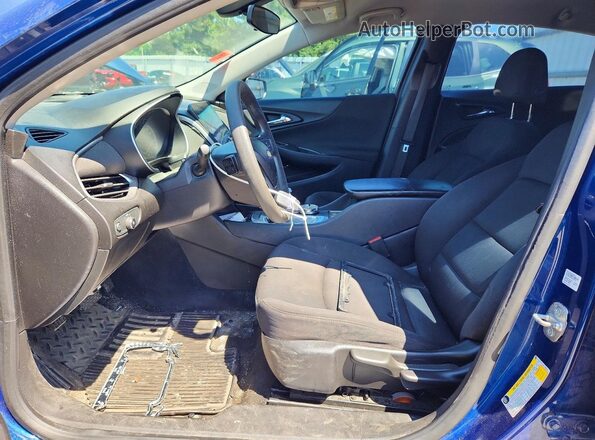 1G1ZB5ST3KF189080 2019 CHEVROLET MALIBU Blue წინა სალონის ხედი