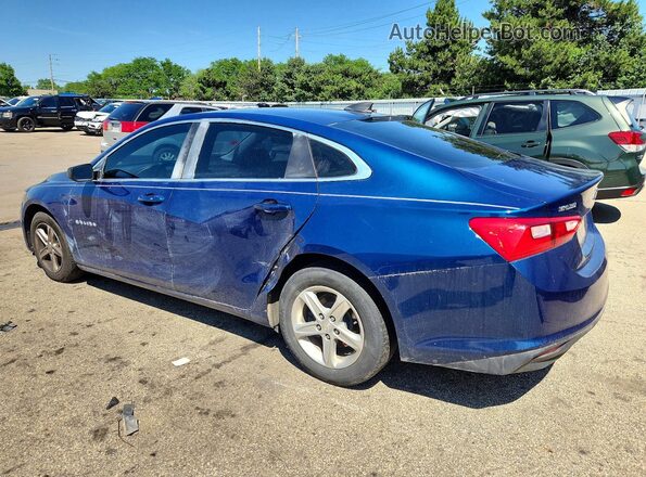 1G1ZB5ST3KF189080 2019 CHEVROLET MALIBU Blue უკანა მარცხენა